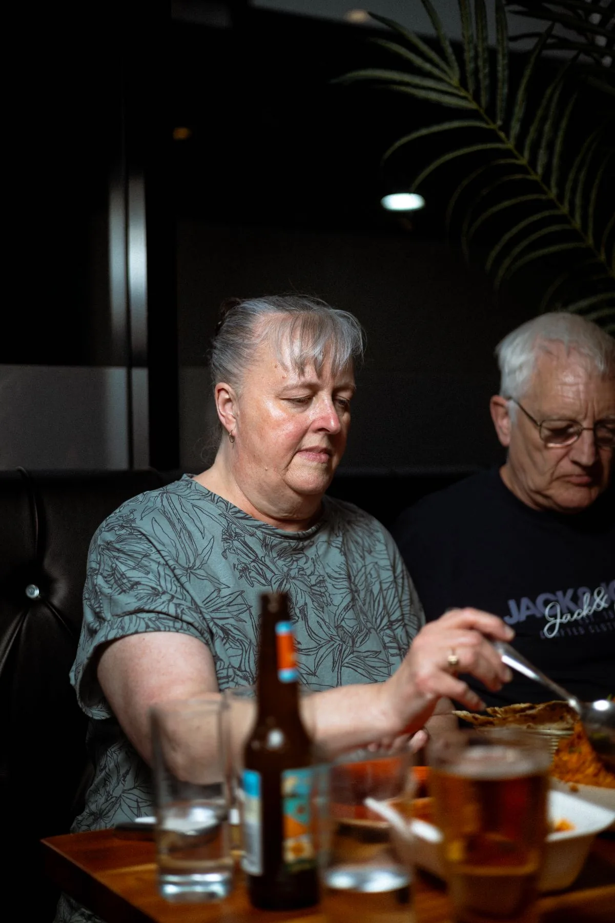 Guests dining at Two Fat Indian
